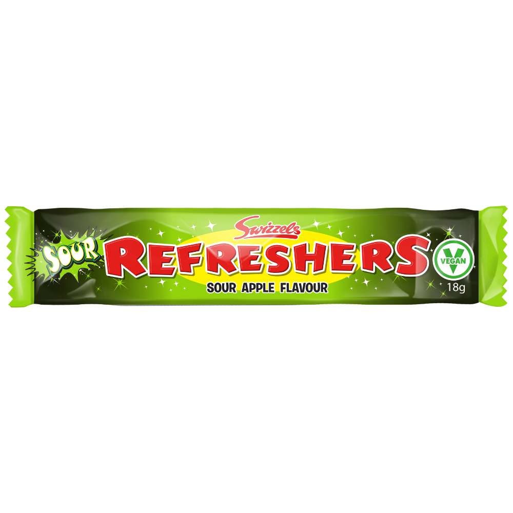 Swizzels Refreshers Sour Apple Chew Bar
